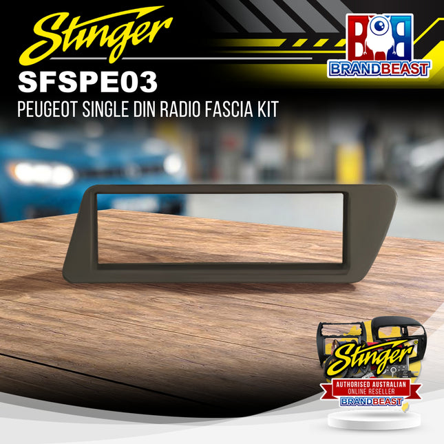 Stinger SFSPE03 Peugeot Single DIN Radio Fascia Kit