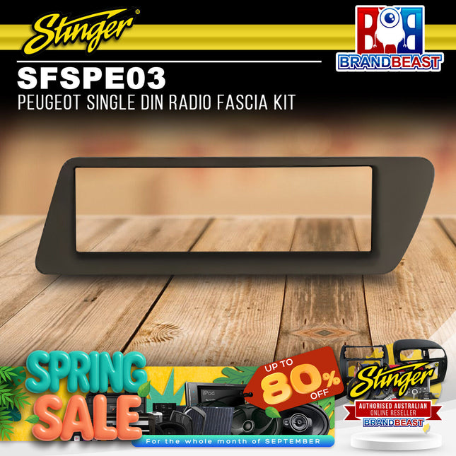 Stinger SFSPE03 Peugeot Single DIN Radio Fascia Kit