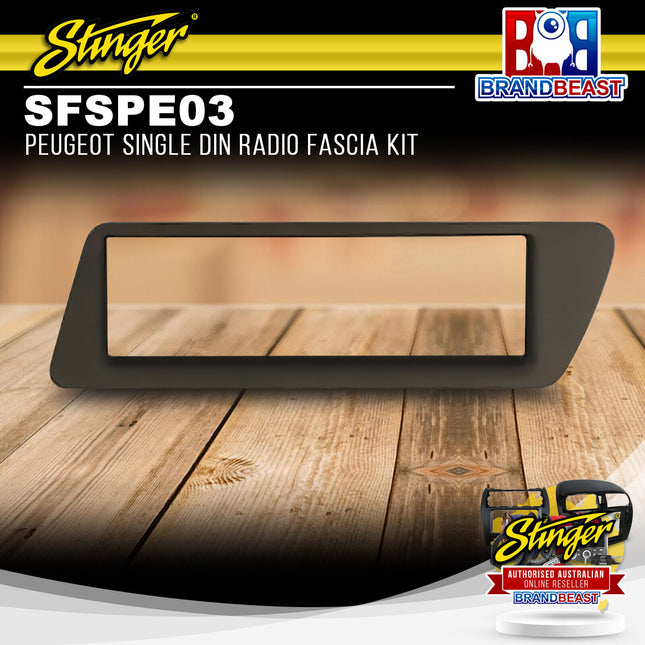 Stinger SFSPE03 Peugeot Single DIN Radio Fascia Kit