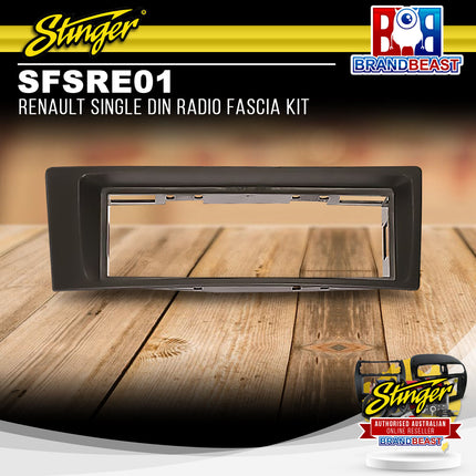 Stinger SFSRE01 Renault Single DIN Radio Fascia Kit