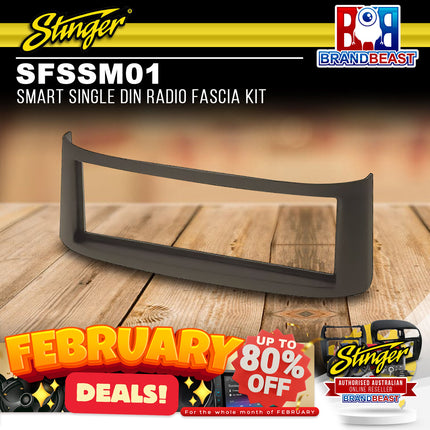 Stinger SFSSM01 Smart Single DIN Radio Fascia Kit