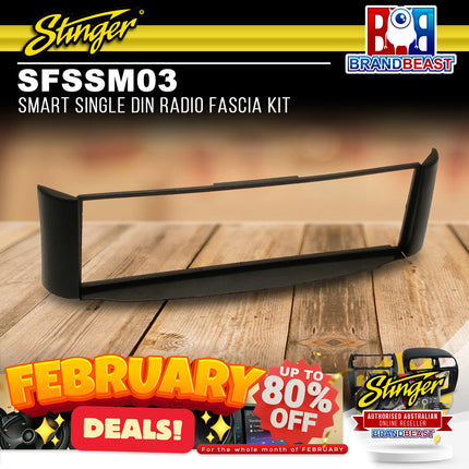 Stinger SFSSM03 Smart Single DIN Radio Fascia Kit