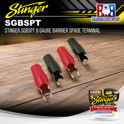 Stinger SGBSPT 8 Gauge Barrier Spade Terminal