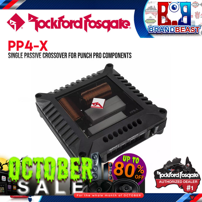 Rockford Fosgate PP4-X Punch Pro 4-Ohm Passive Crossover