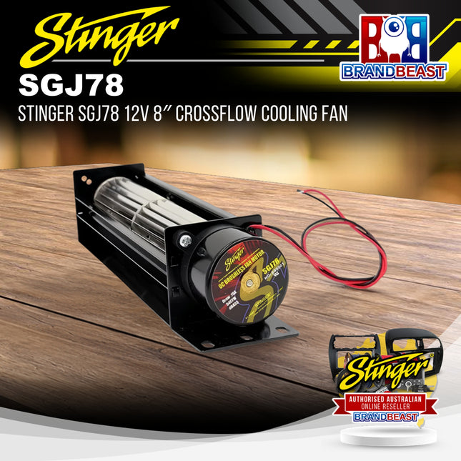 Stinger SGJ78 12V 8″ Crossflow Cooling Fan