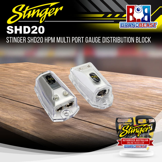 Stinger SHD20 HPM Multi Port Gauge Distribution Block