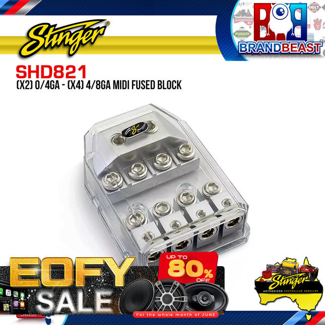 Stinger SHD821 HPM Series MIDI Fused Distribution Block