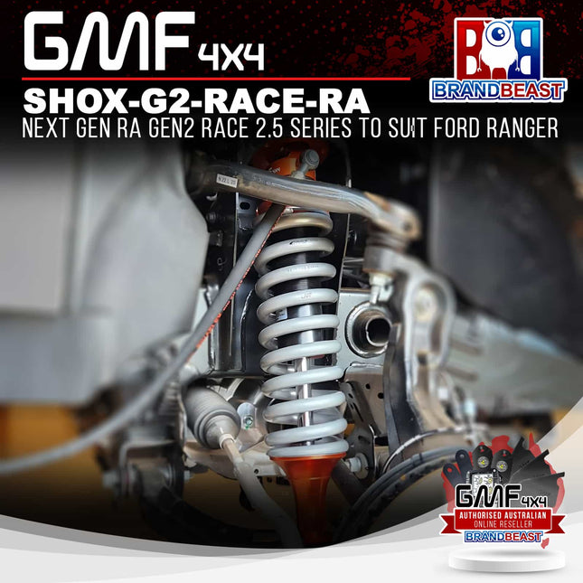 GMF4X4 SHOX-G2-RACE-RA Next Gen RA Gen2 Race 2.5 Series To Suit Ford Ranger