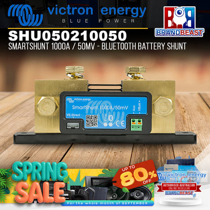 Victron Energy SHU050210050 SmartShunt 1000A / 50mV - Bluetooth Battery Shunt