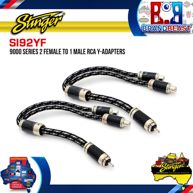 Stinger SI92YF Female Audiophile Splitter RCA Lead