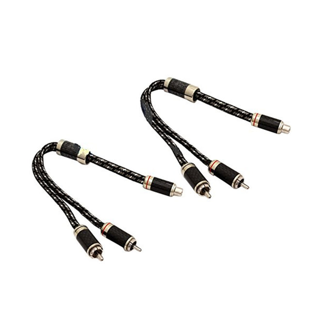 Stinger SI92YM Male Audiophile Splitter RCA Lead