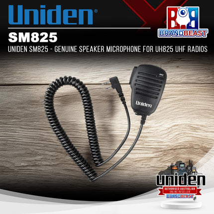 UNIDEN SM825 - Genuine Speaker Microphone for UH825 UHF Radios