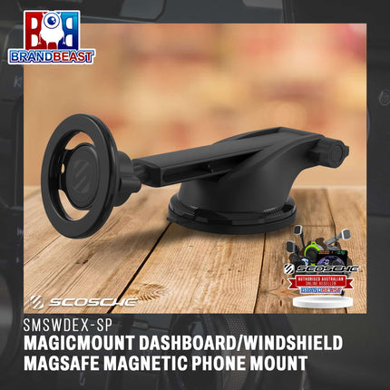 Scosche SMSWDEX-SP MagicMount Dashboard/Windshield MagSafe Magnetic Phone Mount