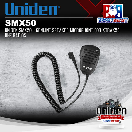 UNIDEN SMX50 - Genuine Speaker Microphone for XTRAK50 UHF Radios