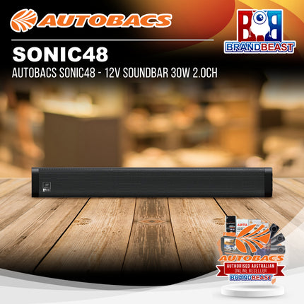 AUTOBACS SONIC48 - 12V Soundbar 30W 2.0Ch