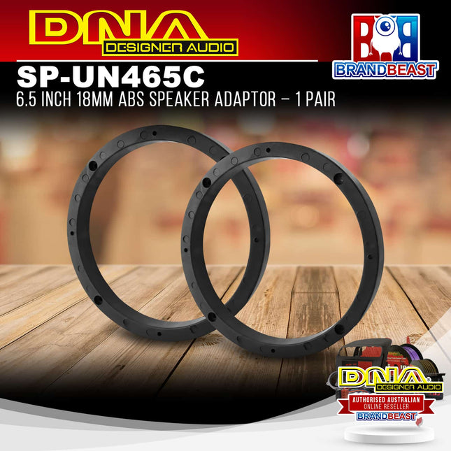 DNA SP-UN465C 6.5 Inch 18mm ABS Speaker Adaptor - 1 Pair