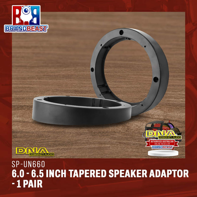 DNA SP-UN660 6.0 - 6.5 Inch Tapered Speaker Adaptor - 1 Pair