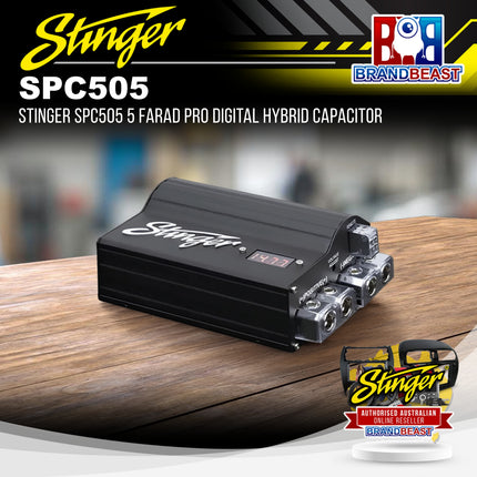 Stinger SPC505 5 Farad PRO Digital Hybrid Capacitor