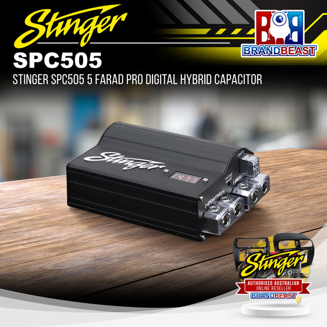 Stinger SPC505 5 Farad PRO Digital Hybrid Capacitor