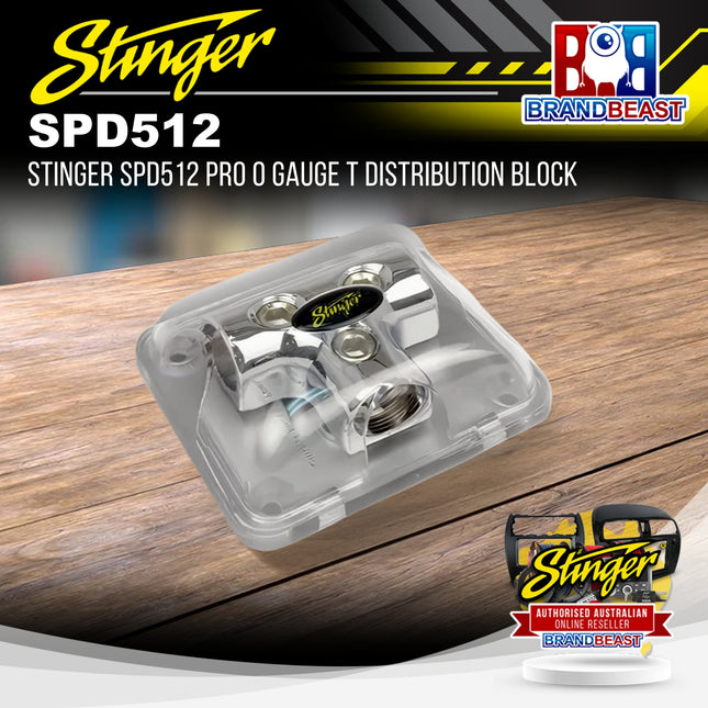Stinger SPD512 PRO 0 Gauge T Distribution Block
