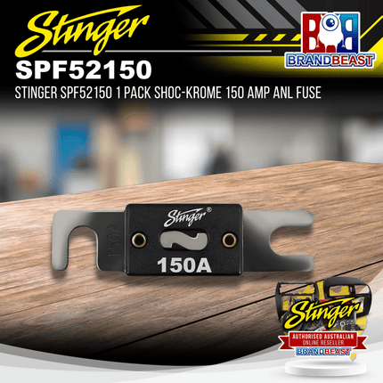 Stinger SPF52150 1 Pack Shoc-Krome 150 AMP ANL Fuse