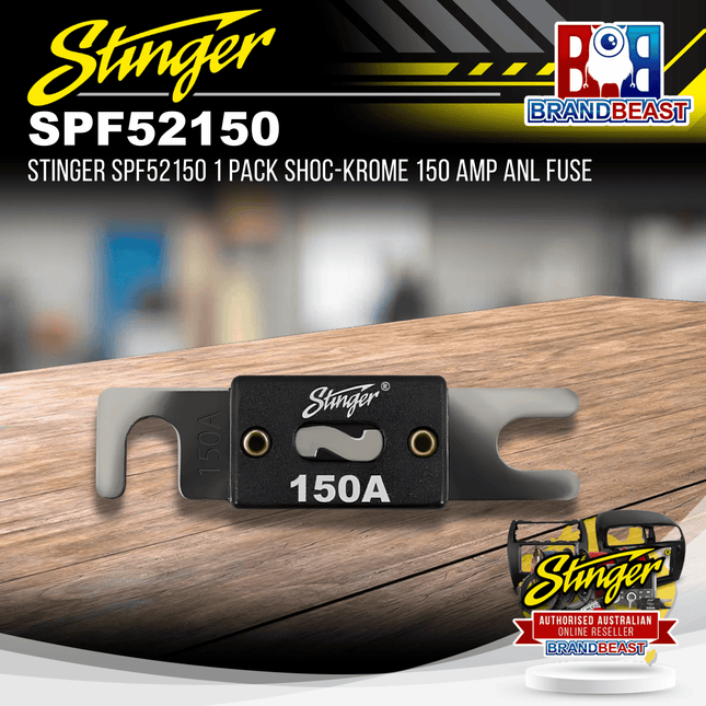 Stinger SPF52150 1 Pack Shoc-Krome 150 AMP ANL Fuse