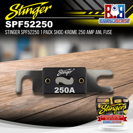 Stinger SPF52250 1 Pack Shoc-Krome 250 AMP ANL Fuse