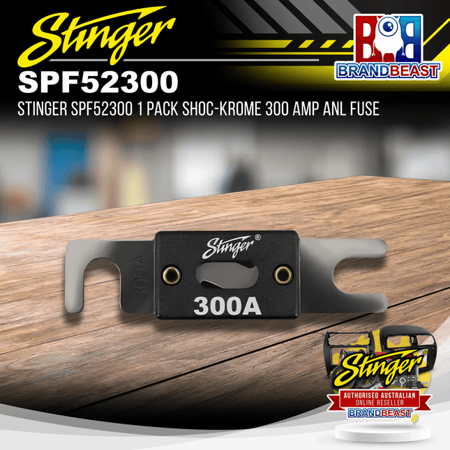 Stinger SPF52300 1 Pack Shoc-Krome 300 AMP ANL Fuse