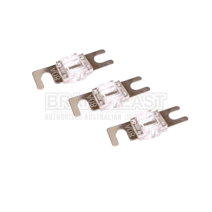 Stinger SPF5880 3 Pack Shoc-Krome 80 AMP MIDI Fuses