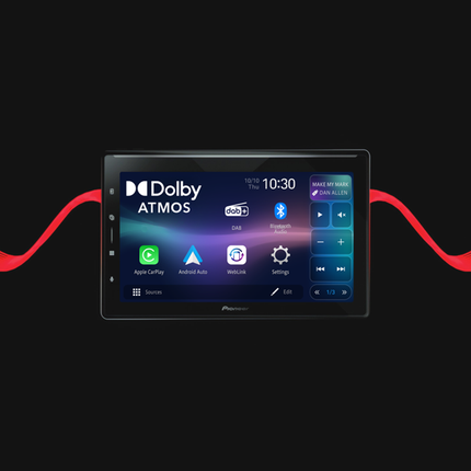 Pioneer SPH-EVO109DAB 10.1" Floating Screen Wireless CarPlay DAB+