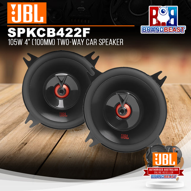 JBL Club 422F 105W 4‚Ä≥ (100mm) Two-Way Car Speaker