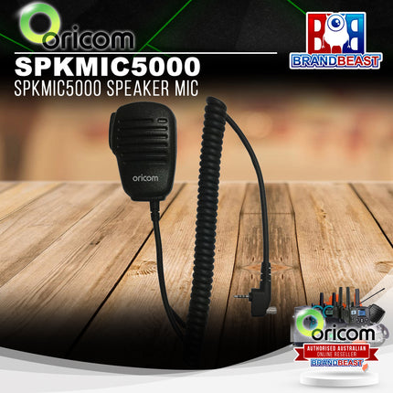 Oricom SPKMIC5000 Shoulder/Lapel Speaker Mic to Suit DTX600/UHF5400/UHF5500-1/ULTRA550 with New Lock Screw Connector
