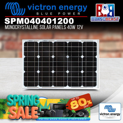 Victron Energy SPM040401200 Monocrystalline Solar Panels 20W 12V 440 x 350 x 25mm
