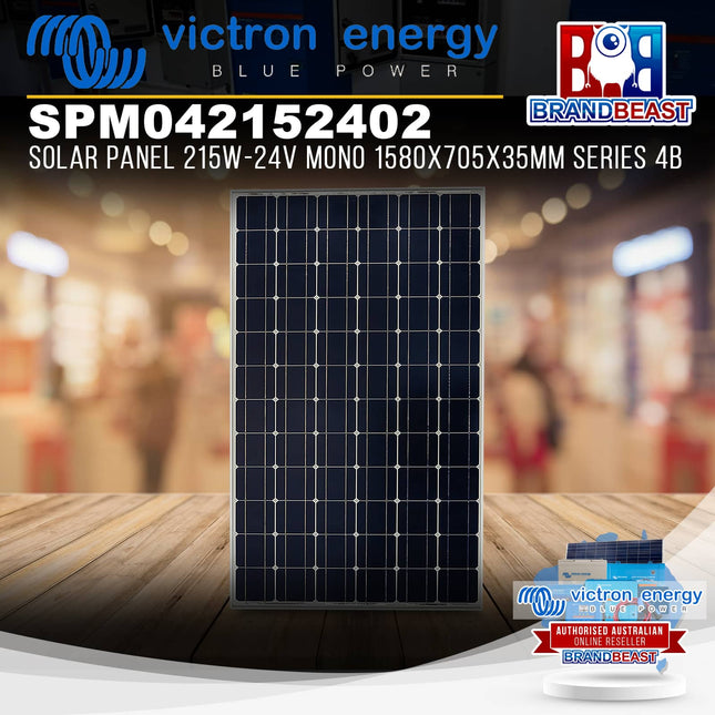 Victron Energy SPM042152402 Solar Panel 215W-24V Mono 1580x705x35mm Series 4b