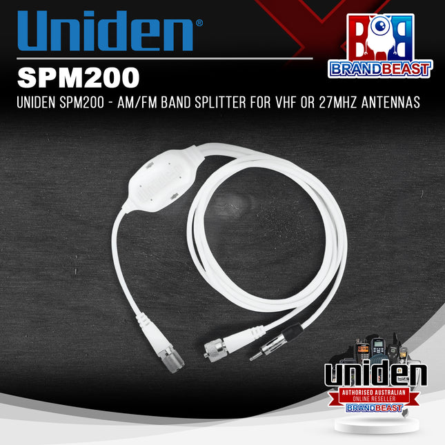 UNIDEN SPM200 - AM/FM Band Splitter for VHF or 27MHz Antennas