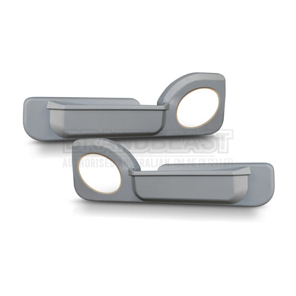Cruiser Consoles Pair of Front Speaker Pods 6 X 9 Inch Grey | SPOD7069GREY