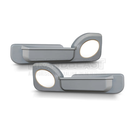 Cruiser Consoles Pair of Front Speaker Pods 6 X 9 Inch Grey | SPOD7069GREY