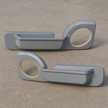 Cruiser Consoles Pair of Front Speaker Pods 6 X 9 Inch Grey | SPOD7069GREY
