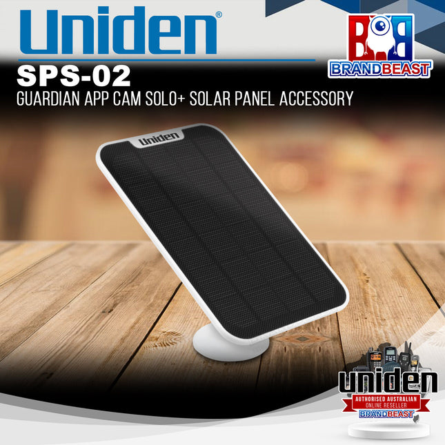 Uniden SPS-02 Solar Panel Accessory for the App Cam Range Security Cameras