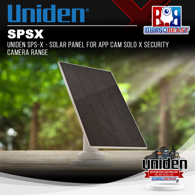 UNIDEN SPS-X - Solar Panel for App Cam SOLO X Security Camera Range