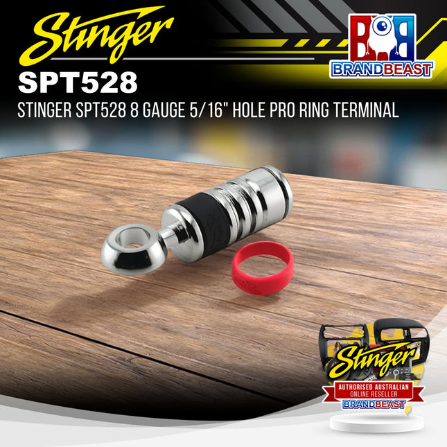 Stinger SPT528 8 Gauge 5/16" Hole Pro Ring Terminal