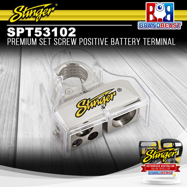 Stinger SPT53102 Premium Set Screw Positive Battery Terminal