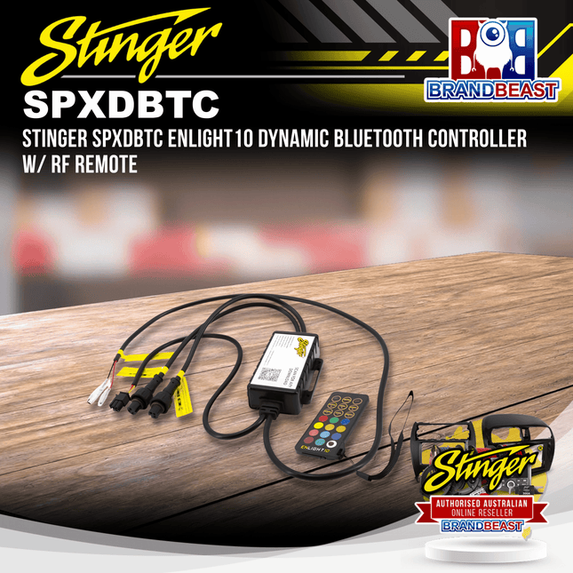 Stinger SPXDBTC ENLIGHT10 Dynamic Bluetooth Controller w/ RF Remote