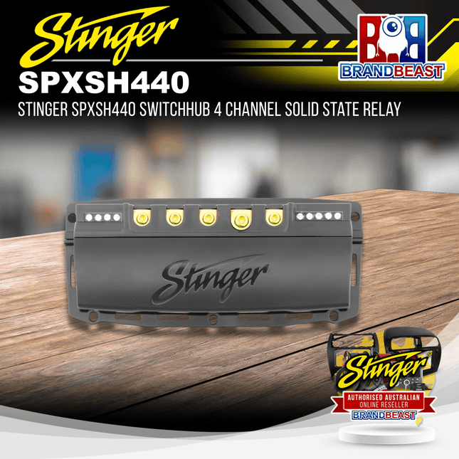 Stinger SPXSH440 SwitchHUB 4 Channel Solid State Relay