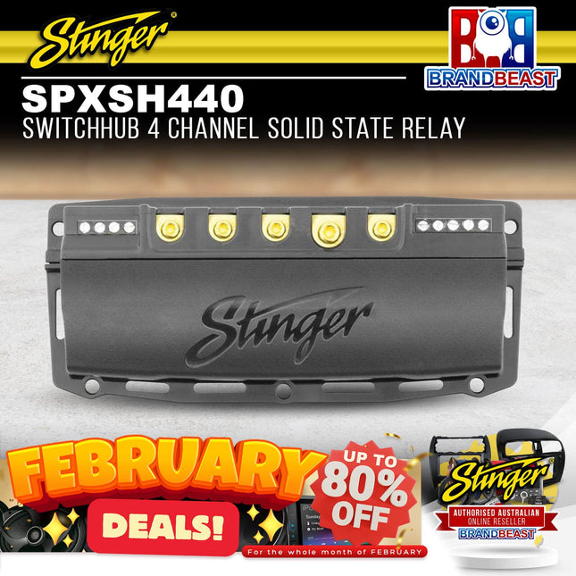 Stinger SPXSH440 SwitchHUB 4 Channel Solid State Relay