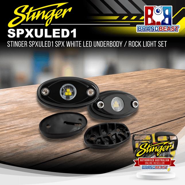 Stinger SPXULED1 SPX White LED Underbody / Rock Light Set