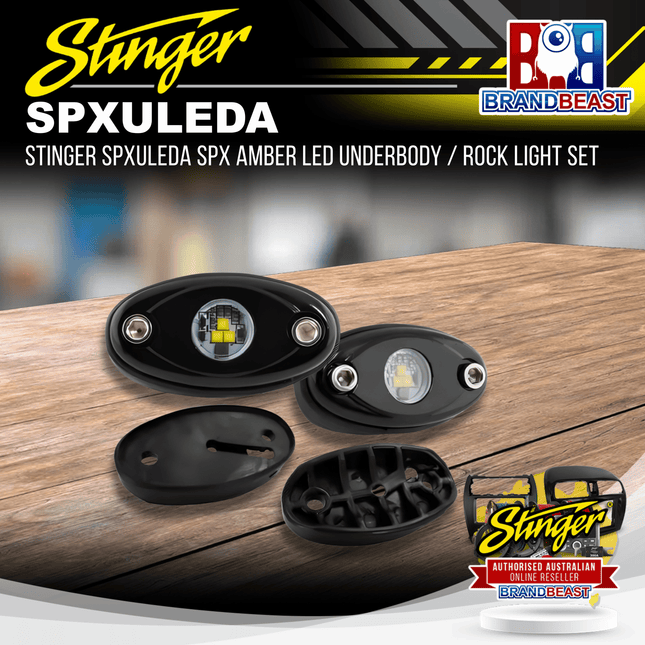Stinger SPXULEDA SPX Amber LED Underbody / Rock Light Set