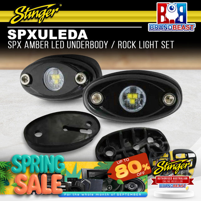 Stinger SPXULEDA SPX Amber LED Underbody / Rock Light Set