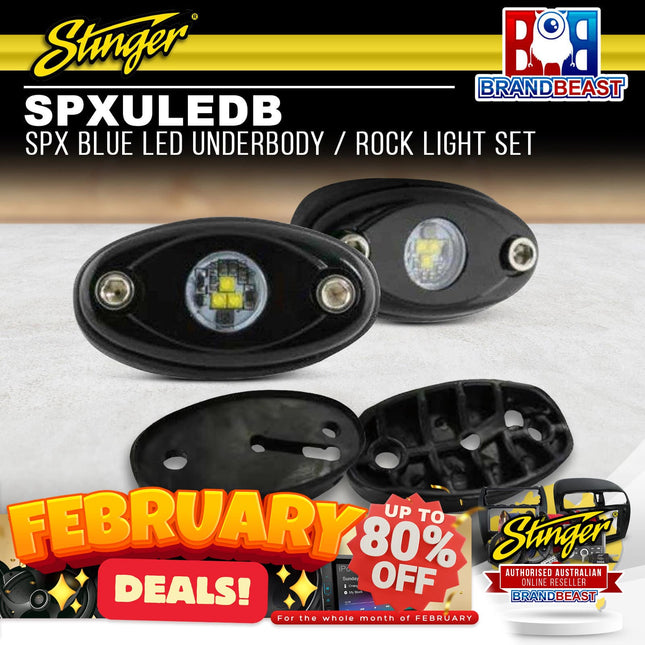 Stinger SPXULEDB SPX Blue LED Underbody / Rock Light Set