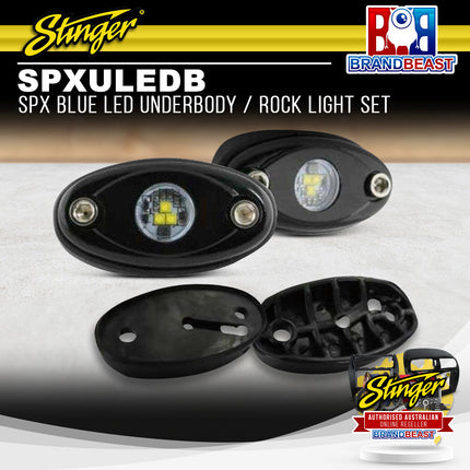 Stinger SPXULEDB SPX Blue LED Underbody / Rock Light Set